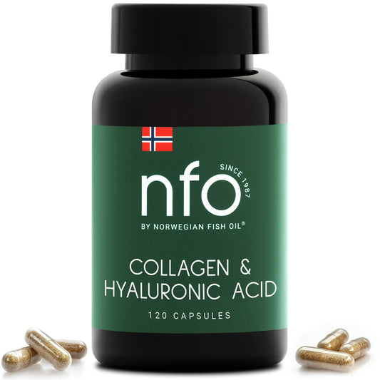 NFO Collagen &amp; Hialuronskābe, 120 gab