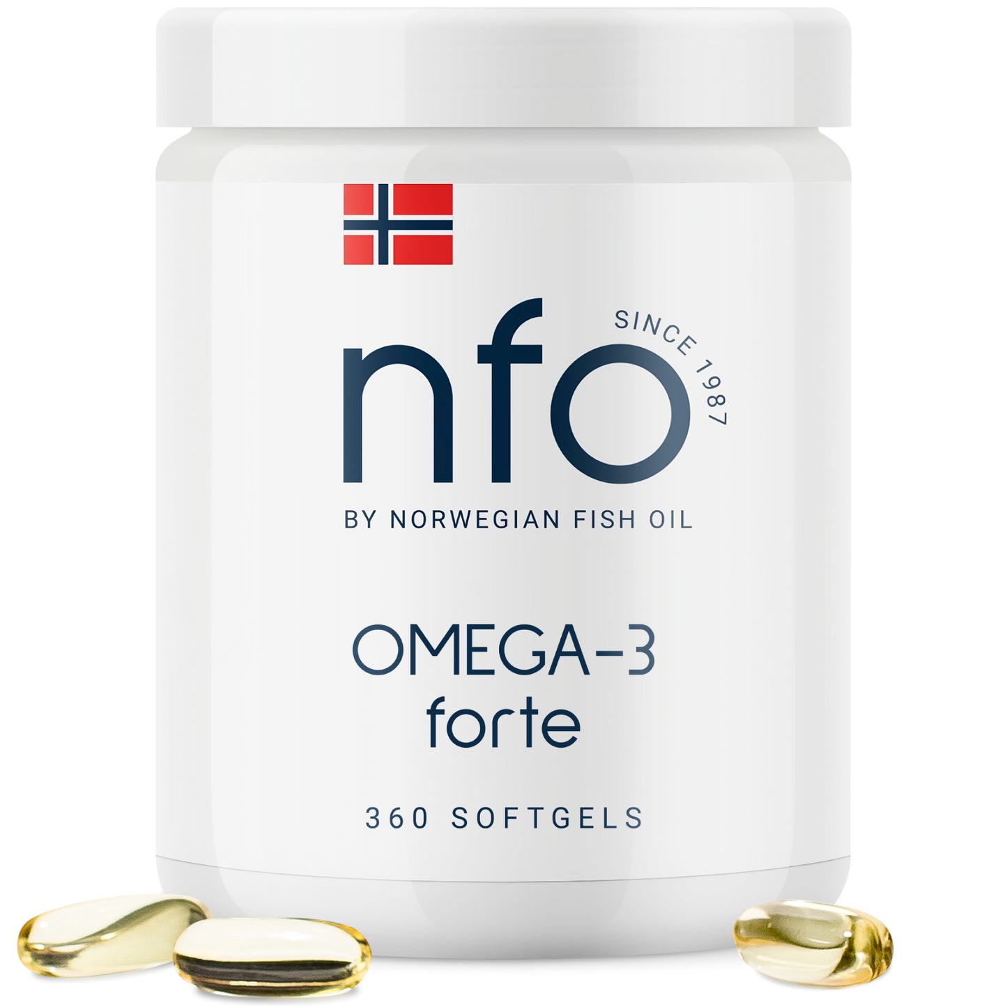 NFO Omega-3 Forte, 60-360 st